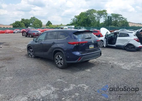 2021 Toyota Highlander Xle from USA, damaged, VIN 5TDGZRBH2MS118078